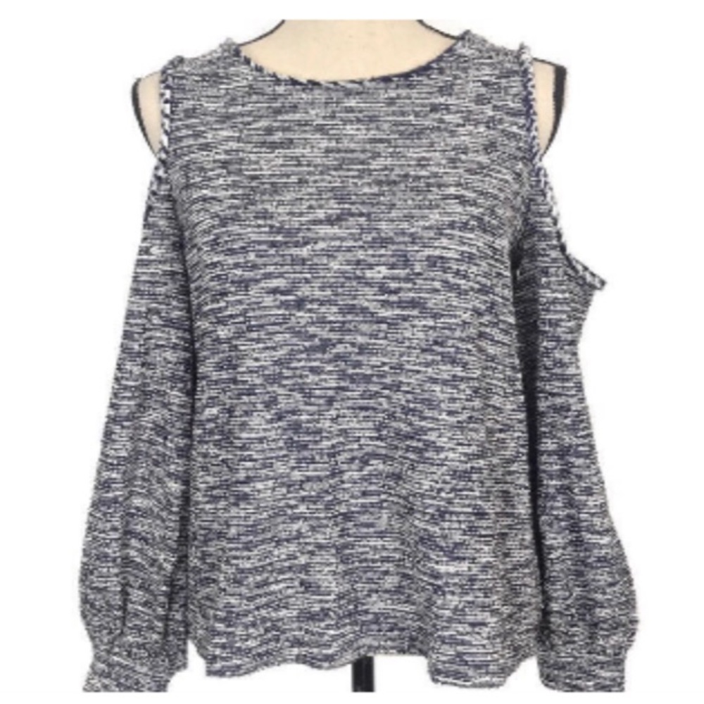 NWOT Loft Cold Shoulder Sweater